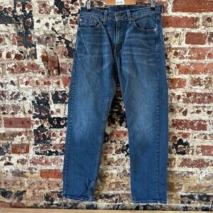 Levis 505 Jeans Mens 30x30 Regular Zip fly Blue denim Levi's